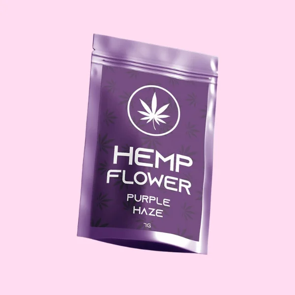 Custom Printed 3.5 x 5 x 2" Mylar Bags (1/8 oz)